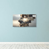 Toile apparition subtile (Insitu (Plancher de Bois))