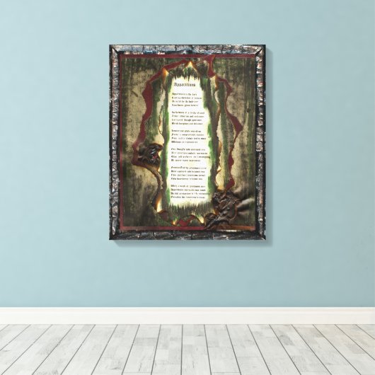 Toile Apparitions (Insitu (Plancher de Bois))