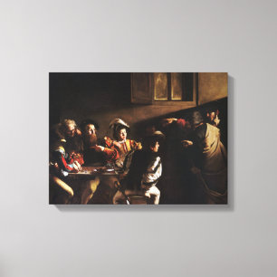 Toile Appel De Saint Matthieu Par Caravaggio