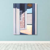 Toile Appel en attente 2002 (Insitu (Plancher de Bois))