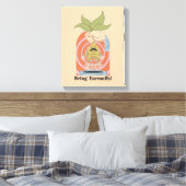 Toile "Apportez des cache-oreilles !" Graphisme hurleur  (Insitu(Chambre))