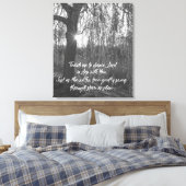 Toile Apprenez-moi à danser, Seigneur prière chrétienne (Insitu(Chambre))