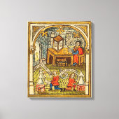 Toile Apprentis en laboratoire médiéval (Recto)