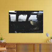 Toile Approche des équipages de l'île de Farallon (Insitu(Salon))