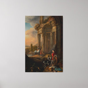 Toile Après la chasse, Jan Baptist Weenix, c. 1656