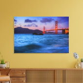 Toile Après le coucher du soleil à Baker Beach (Insitu(Salon))