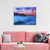 Toile Après le coucher du soleil à Baker Beach (Insitu(Salon))