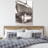 Toile Après-midi à French Riviera Cannes dans les années (Insitu(Chambre))