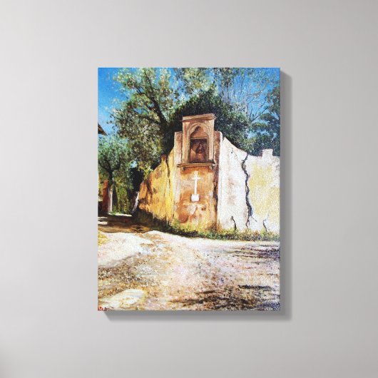 Toile APRÈS-MIDI À RIMAGGIO / Vue Toscane (Recto)