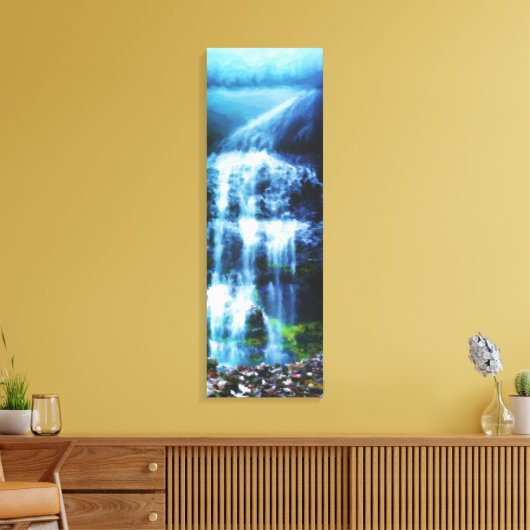 Toile Après-midi à Spray Falls (Insitu(Salon))