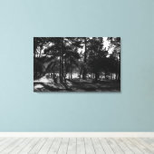 Toile Après-midi dans le parc (Insitu (Plancher de Bois))