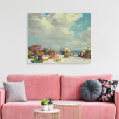 Toile Après-midi d'été sur la plage (par E.H. Potthast) (Insitu(Salon))