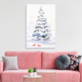 Toile Après-midi hivernal (Insitu(Salon))