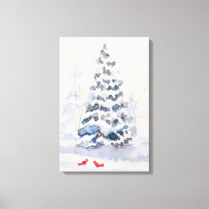 Toile Après-midi hivernal