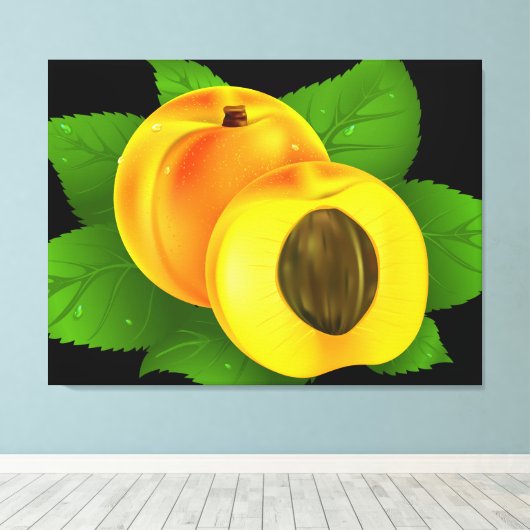 Toile Apricot (Insitu (Plancher de Bois))