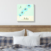 Toile Aqua Baby Bird (Insitu(Chambre))