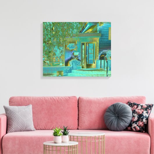 Toile Aqua House 1 (Insitu(Salon))