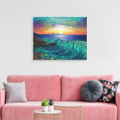 Toile Aqua Mirage (Insitu(Salon))