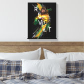Toile Aquaman | Aquaman "Revolt" - Graphique commenté (Insitu(Chambre))