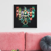Toile Aquaman | Graphique d'Atlanteans "Unite The Kingdo (Insitu(Salon))