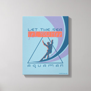 Toile Aquaman Laissez La Mer Vous Libérer