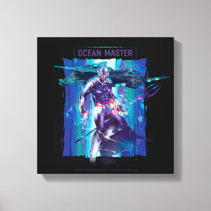 Toile Aquaman   Ocean Master King Orm Refractionné Graph