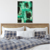 Toile Aquamarine Windows I (Insitu(Chambre))