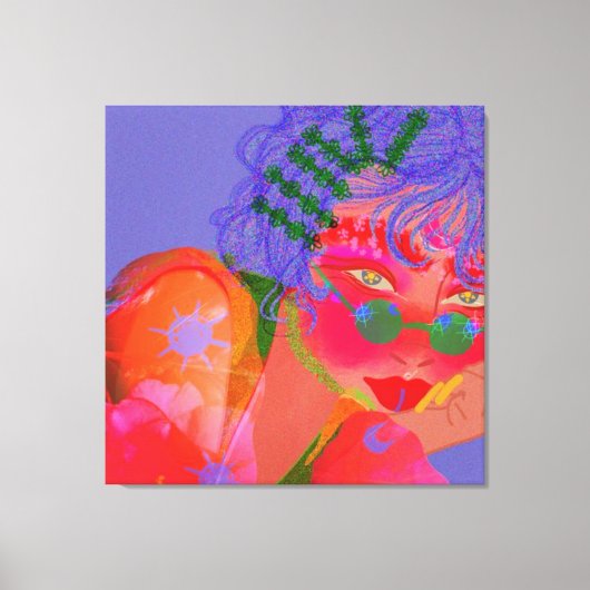 Toile Aquarelle (Recto)