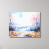 Toile Aquarelle (Recto)