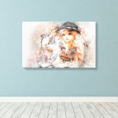 Toile Aquarelle (Insitu (Plancher de Bois))