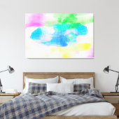 Toile Aquarelle Abstraite (Insitu(Chambre))