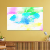 Toile Aquarelle Abstraite (Insitu(Salon))