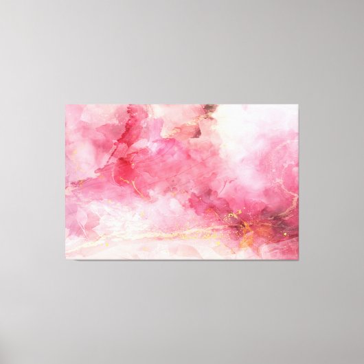 Toile Aquarelle Abstraite (Recto)