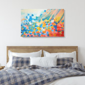Toile Aquarelle Abstraite (Insitu(Chambre))