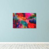 Toile Aquarelle Abstraite (Insitu (Plancher de Bois))