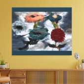 Toile Aquarelle Abstraite (Insitu(Salon))
