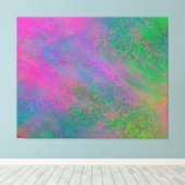 Toile Aquarelle Abstraite (Insitu (Plancher de Bois))