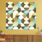 Toile Aquarelle Abstraite dessinée (Insitu(Salon))