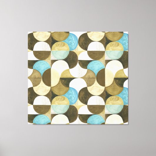 Toile Aquarelle Abstraite dessinée (Recto)