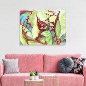 Toile Aquarelle Agave par Debra Lee Baldwin (Insitu(Salon))