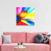 Toile Aquarelle arc-en-ciel (Insitu(Salon))