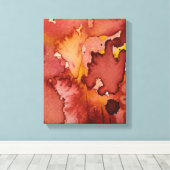 Toile Aquarelle arrière - plan 3 (Insitu (Plancher de Bois))