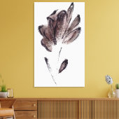 Toile Aquarelle artistique peinture florale (Insitu(Salon))