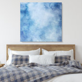 Toile Aquarelle bleue (Insitu(Chambre))