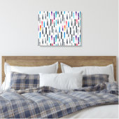 Toile Aquarelle brosse, coloré et transparent (Insitu(Chambre))