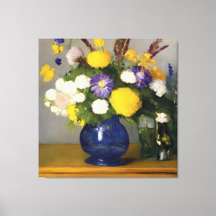 Toile Aquarelle calme Art botanique