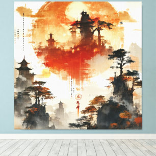Toile Aquarelle Créez votre propre conception personnali