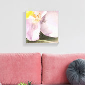 Toile Aquarelle Crocus peinture à fleurs (Insitu(Salon))