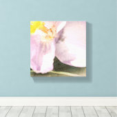 Toile Aquarelle Crocus peinture à fleurs (Insitu (Plancher de Bois))