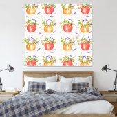 Toile Aquarelle d'automne, Composition transparente. (Insitu(Chambre))